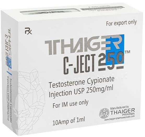 C-JECT-250 TESTOSTERONE CYPIONATE Thaiger | physsportsmed