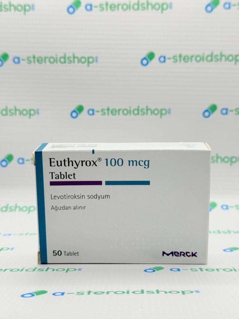 EUTHUROX (LEVOTIROKSIN) 100 MCG 50 TAB MERCK | physsportsmed