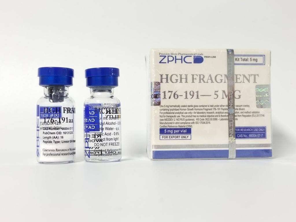 HGH FRAGMENT 176-191 5 MG VIAL ZPHC | physsportsmed