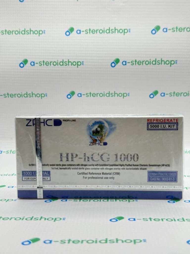 Order HP-HCG 5 VIALS /1000 IU ZPHC - Safely Online